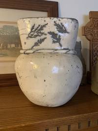 cover of Handmade Large White Mohawk Pot 9 x 6