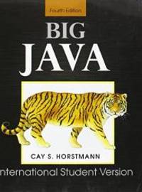 image of Big Java: for Java 7 and 8