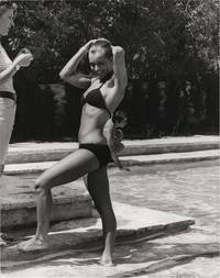 La Piscine [The Swimming Pool] (Original photograph of Romy Schneider on the set of the 1969 film)