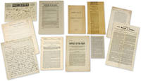 Pamphlets, Circulars, Offprints and Letters Concerning Tariffs..