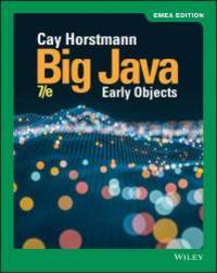 Big Java: Early Objects by Cay S. Horstmann - 2019-05-14