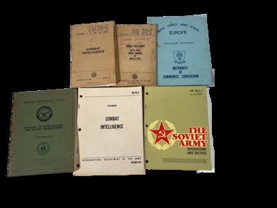 U.S. Army Intelligence Training & Soviet Combat Tactics Analysis Archive During Cold War Years: 1956-1984