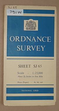 Nantwich. 1:25000 First Series Map Sheet SJ 65