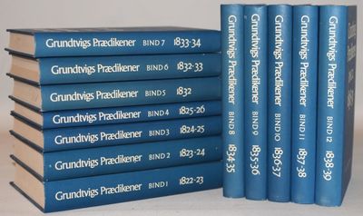 Grundtvigs prædikener 1822-26 og 1832-39 1-12.