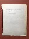 Development and Present Organization of Marion Center (Pennsylvania) - Handwritten report Ca. 1909