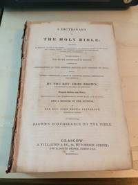 A Dictionary of the Holy Bible by John Brown - 1835