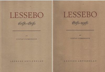 Lessebo. 1-2. I. 1658-1856. II. 1858-1956.