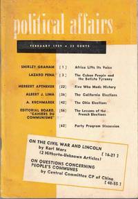 Political Affairs, Vol. XXXVIII No. 2, February 1959