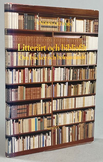 Litterärt och bibliofilt. Om böcker och…