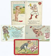 [Five postcards]: Five illustrated baseball postcards