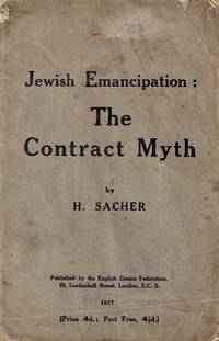 JEWISH EMANCIPATION: THE CONTRACT MYTH.