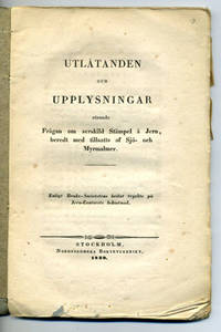 Utlåtanden och upplysningar rörande frågan om…