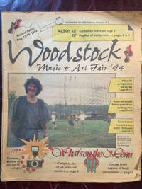 WOODSTOCK MUSIC AND ART FAIR 94  WOODSTOCK II Original 65 pp.1994 Kingston New York  Newspaper Special Publication by Woodstock Festival - 1994