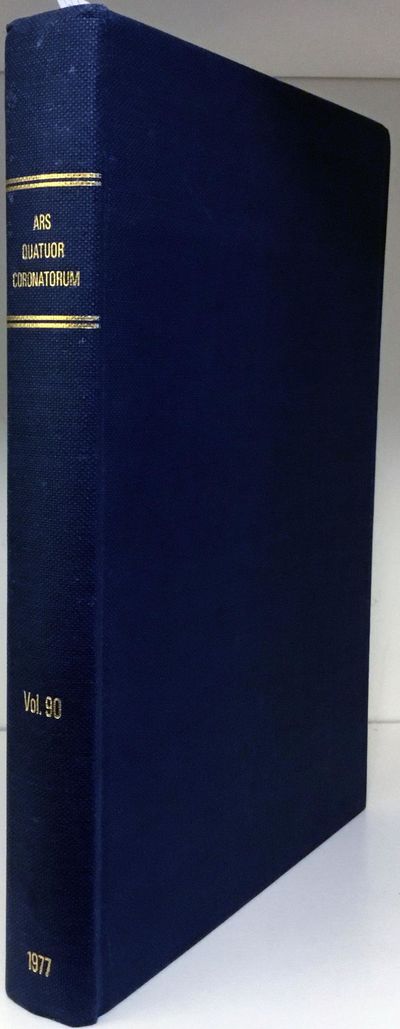 Ars Quatuor Coronatorum Vol. 90 for the Year…