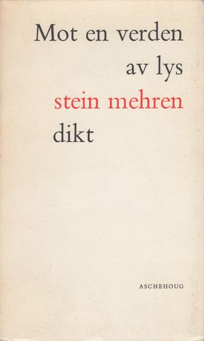 Mot en verden av lys. Dikt av...