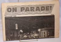 On Parade! The newsmagazine of the Lesbian/Gay Freedom Day Committee December 1981; the Death of a Man