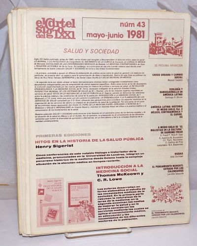 Mexico City: Siglo XXI editores, 1988. Thirteen folded newsletters, text in Spanish, illustrations, ...