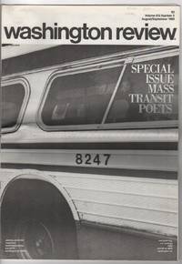 WASHINGTON REVIEW SPECIAL ISSUE: Mass Transit Poets / Volume XIV Number 2 August/September 1988
