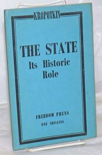 cover of The State: its historic role