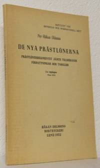 De nya prästlönerna. Prästlönereglementet jämte…