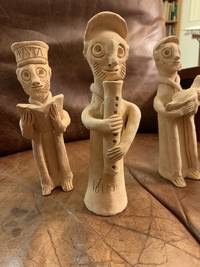 Falasha Three Beta Israel Sacred Ceramic Celebrants