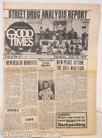 image of Good Times: vol. 5, #17, July 25, 1972: Street Drug Analysis Report