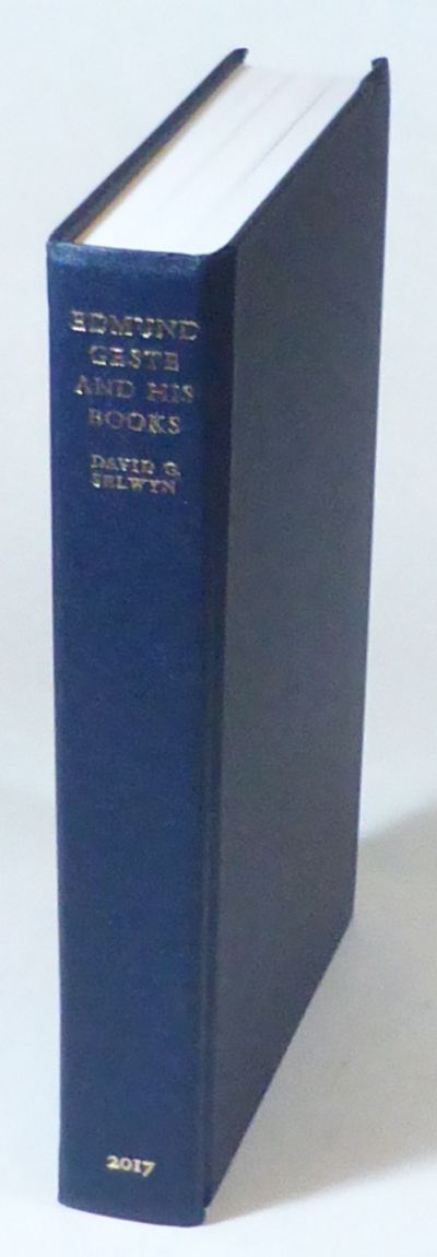 Edmund Geste and His Books. Reconstructing the…