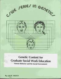 cover of Genetic Content for Graduate Social Work Education: Human Behavior and the Social Environment