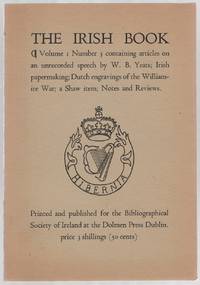 The Irish Book. Volume 1, Number 3. Winter 1960-61