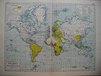 The World Showing Germany's Peaceful Penetration. by Map