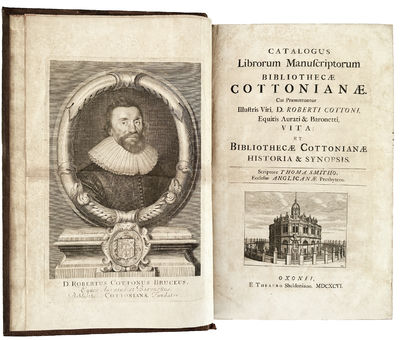 Two works in one volume, folio (395x250 mm). Smith: , L, , 159, pp. Engraved portrait of Sir Robert ...
