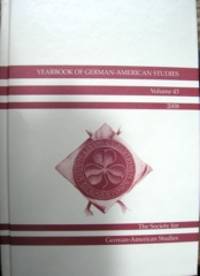 image of Yearbook of German-American Studies. Volume 43, 2008