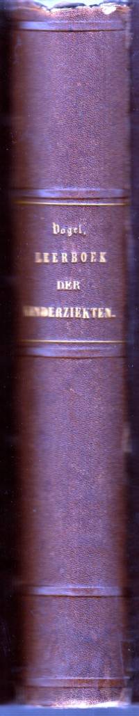 cover of Leerboek der Kinderziekten... In 't Nederlandsch overgebracht door A. Drielsma