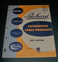 Packard Automotive Cable Products Catalog 1957 edition