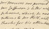 President James Monroe Has Read and Returns the Counsel of Jefferson During Missouri Crisis of 1820, But Would Ultimately Ignore It