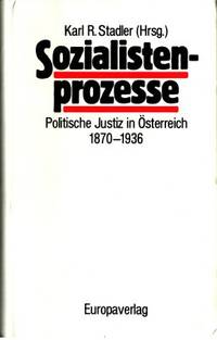 Socialistenprozesse. Politische Justiz in…