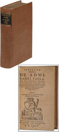 Speculum Vitae Aulicae. De Admirabili Fallacia et Astutia Vulpeculae Reinikes Libri Quatuor, nunc primum ex idiomate Germanico latinitate donati, adiectis elegantissimis iconibus, veras omnium apologorum animaliumque species ad vivum adumbrantibus. [Reynard the Fox]