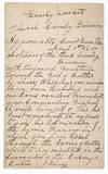 View Image 2 of 9 for Manuscript of Congratulatory Order to the Third Cavalry Division; Custer's Carte De Visite; Soldier'... Inventory #3000
