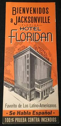 Circa 1950 Jacksonville, FL "Hotel Floridian" Brochure IN SPANISH