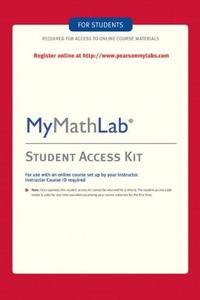 MyMathLab: Student Access Kit