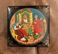 cover of Ukrainian Antique Lacquered Hand Painted Box