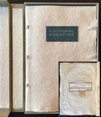 National Magazine; or, a Political, Biographical, Historical and Literary Repository (The 1st Issue, Signed by James Lyon)