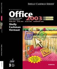 image of Microsoft Office 2003 : Essential Concepts and Techniques