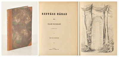 Redvägs härad med staden Ulricehamn beskrifvet.
