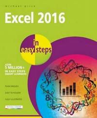 Excel 2016: In Easy Steps