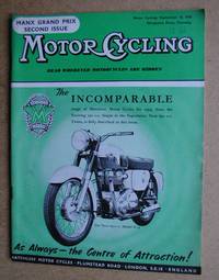 image of Motor Cycling. September 18, 1958.