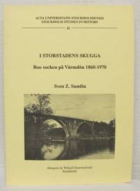 I storstadens skugga. Boo socken på Värmdön…