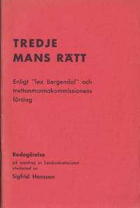 Tredje mans rätt. Enligt 