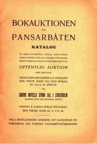 Bokauktionen för pansarbåten. Katalog. En krets…