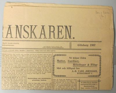 Socialistgranskaren. N:r 1 december. Göteborg…